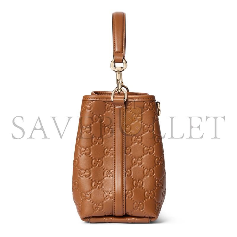 G*u*i gg emblem small bucket bag ‎815118 (19*18*11cm)